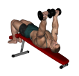 Flye - Decline Dumbbell and Reverse Press